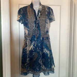 Diane von Furstenberg Marisa shirt silk dress